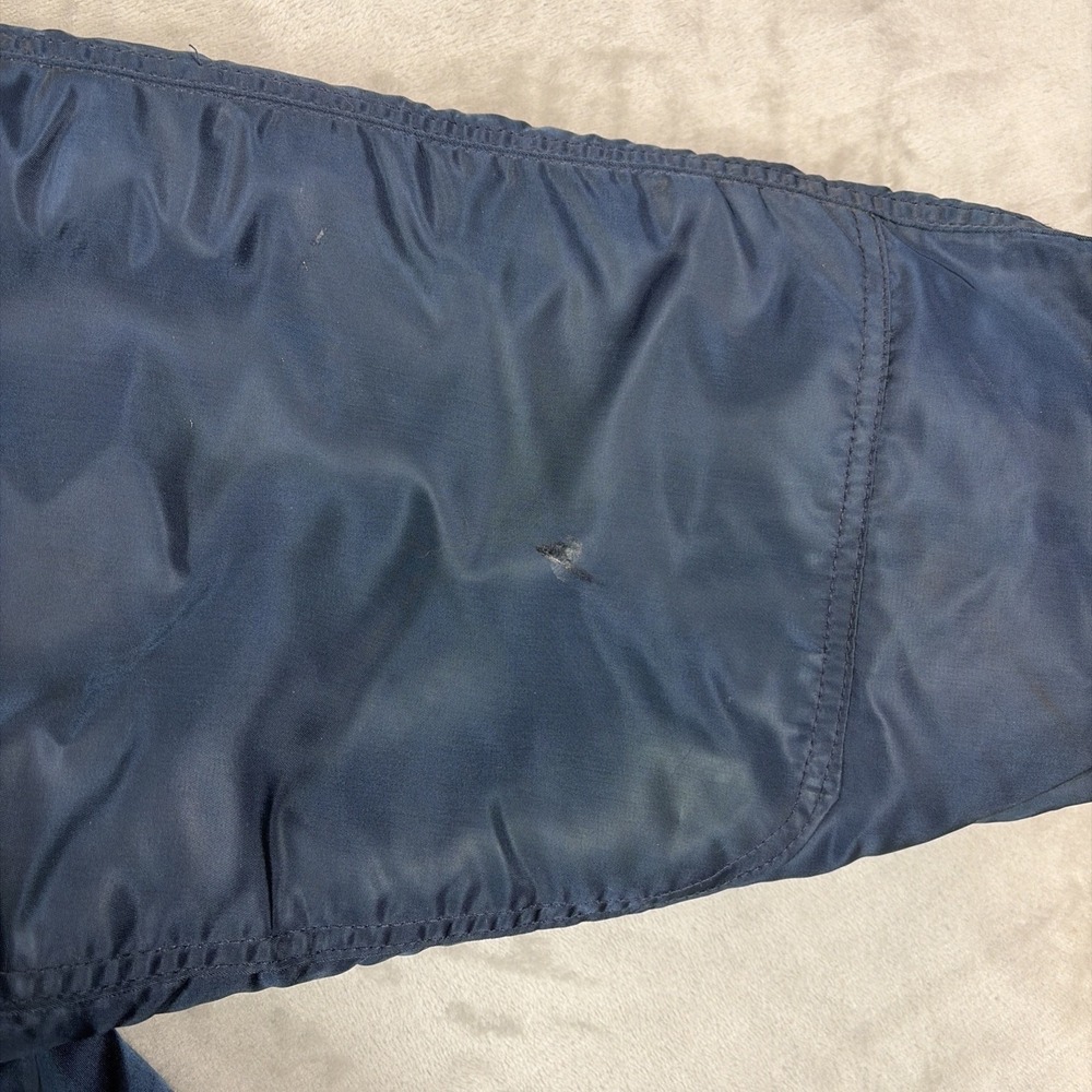 Golden Fleece N-3B Flying Jacket Mens 46 Navy Blue‎ Vintage Snorkel Parka USA - Picture 15 of 16